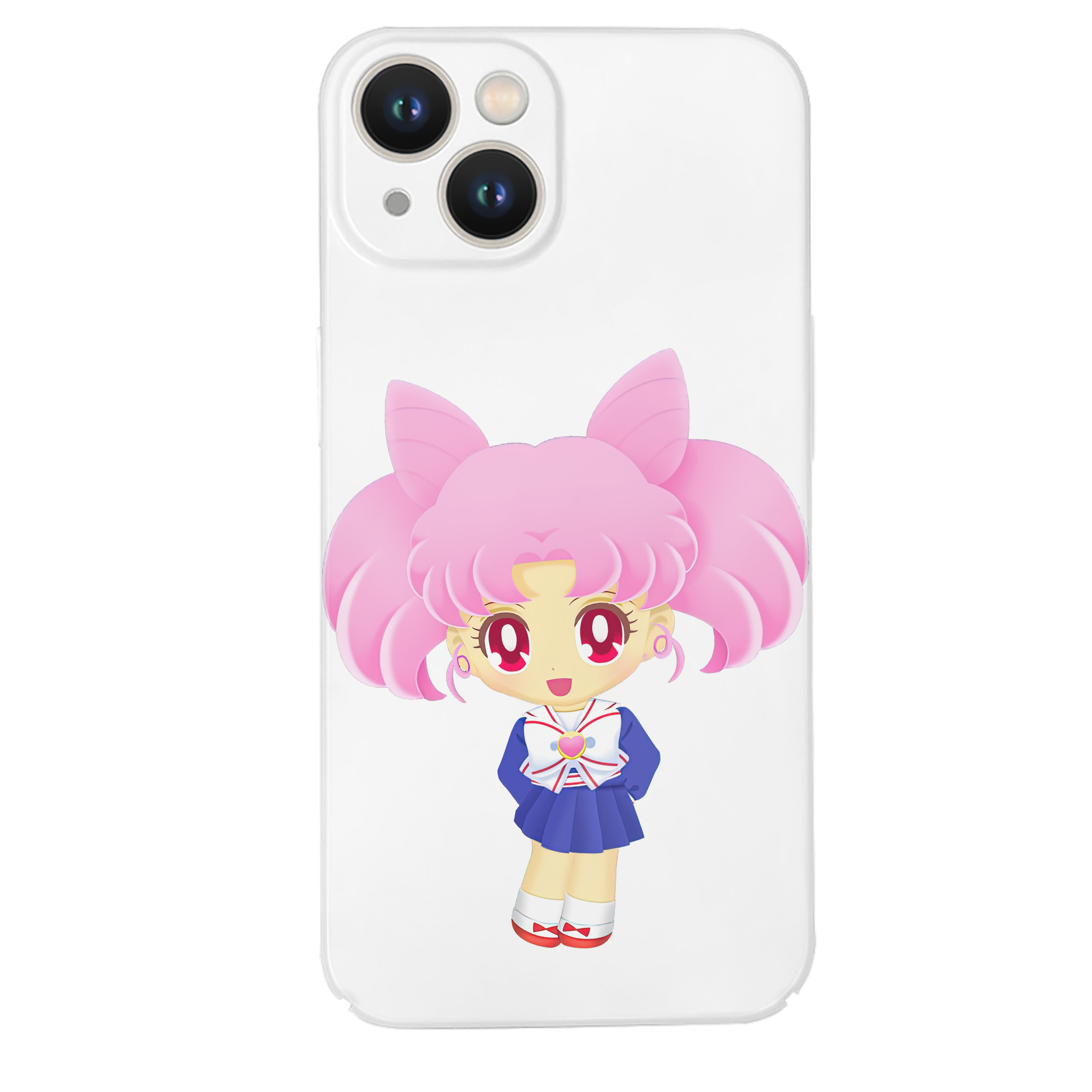 （画像用） 美少女戦士セーラームーン ちびうさ Sailor Moon Chibiusa Tsukino Usagi Small Lady Serenity 【iPhone 14シリーズ対応】ハードケース